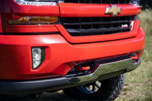 Chevrolet Silverado 1500 Tow Hooks - Rough Country - Forged - Red - '14-'18